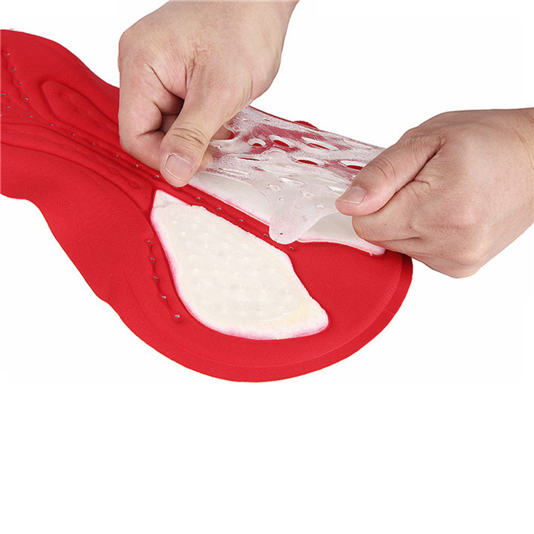 wosawe山地车自行车骑行服裤垫骑行服骑行硅胶护垫护屁垫透气吸汗