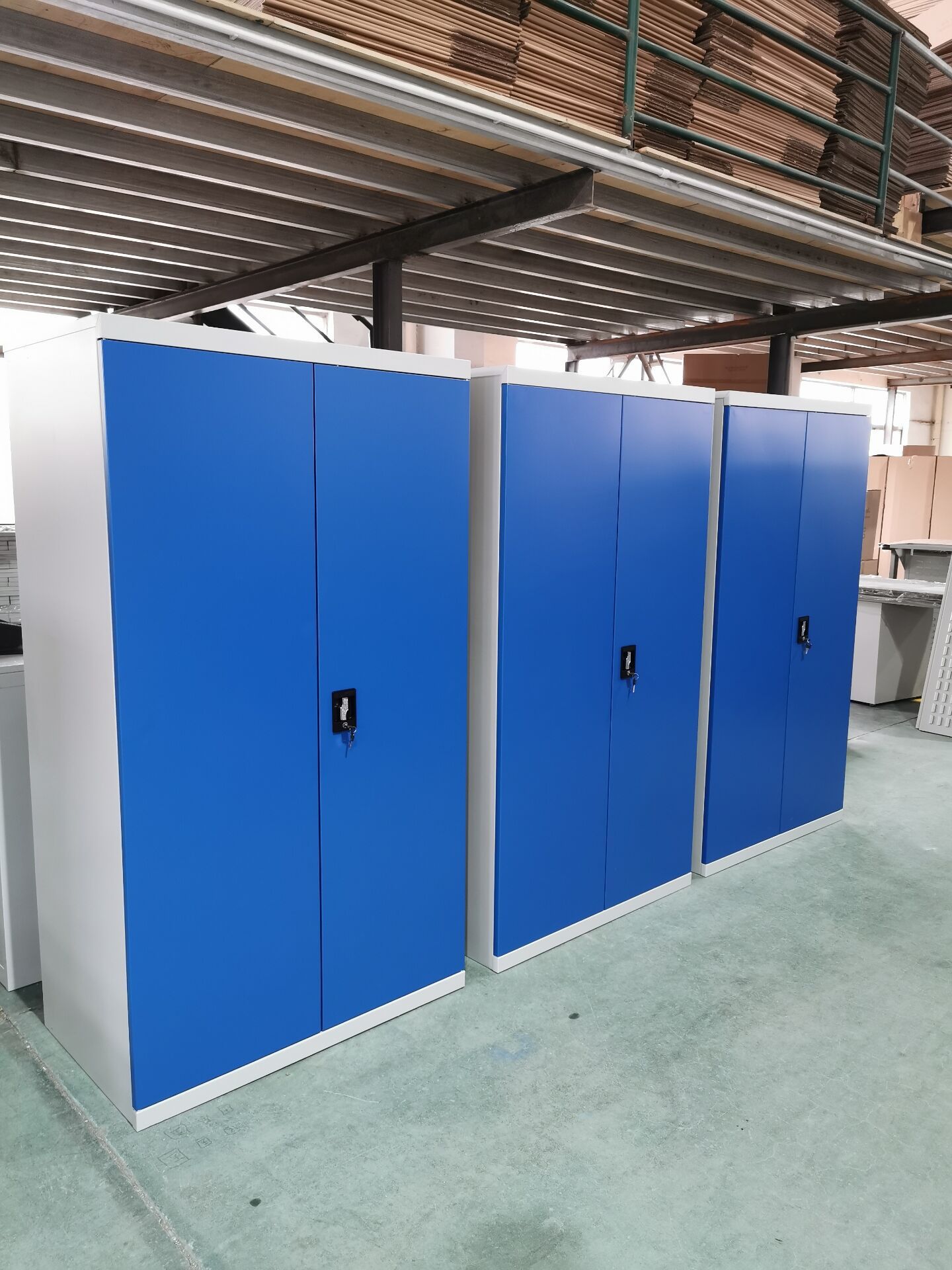 重型双开门车间抽屉式工具柜可定制储物柜五金工具置物柜铁皮柜子