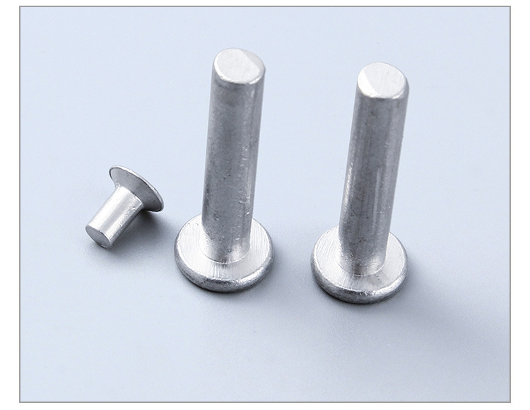 直销供应 平头实心不锈钢铆钉 国标不锈钢铆钉 紧固件实心铆钉