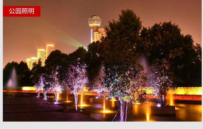 直销户外泛光灯led投光灯防水防爆远程探照灯投射灯塔吊灯可批发