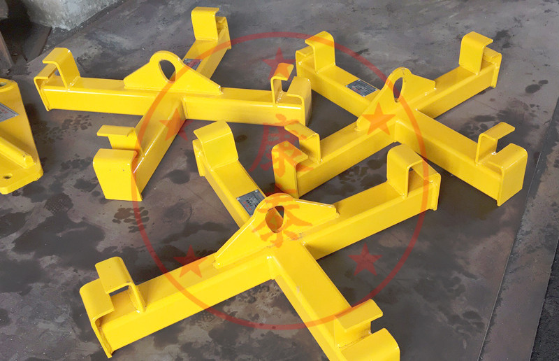 1t吨四角吊吨袋十字吊梁 负载料袋四角吨包吊具