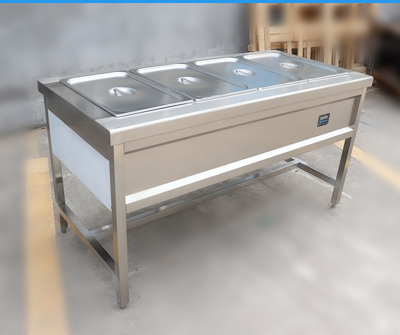 保温菜池商用电热22kw四格保温台不锈钢厨房餐饮设备灶博士