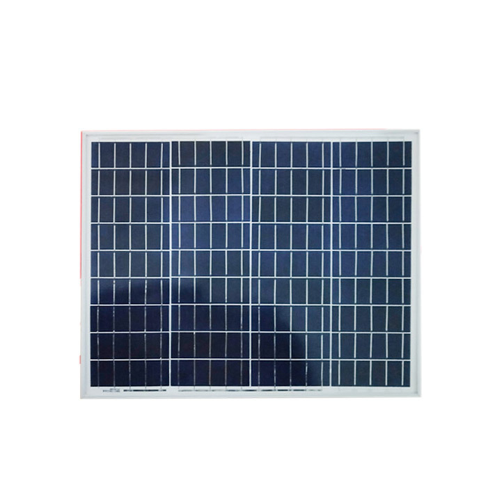 50w多晶光伏板太阳能板发电板光伏组件5栅线家用系统可充12v电池