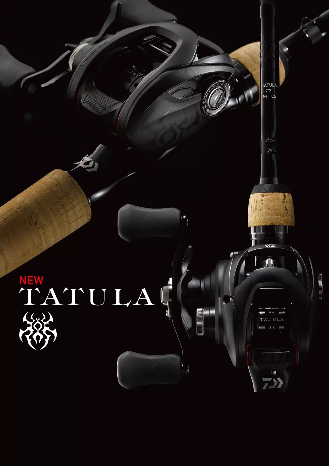 19款达瓦黑蜘蛛水滴轮超远投tatula金属路亚轮雷强渔轮远投滴水轮