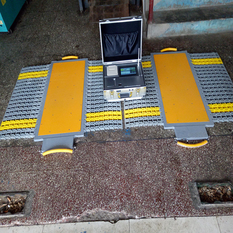 昆明120t移动式电子汽车衡 无线便携式称重仪 便携移动地磅现货