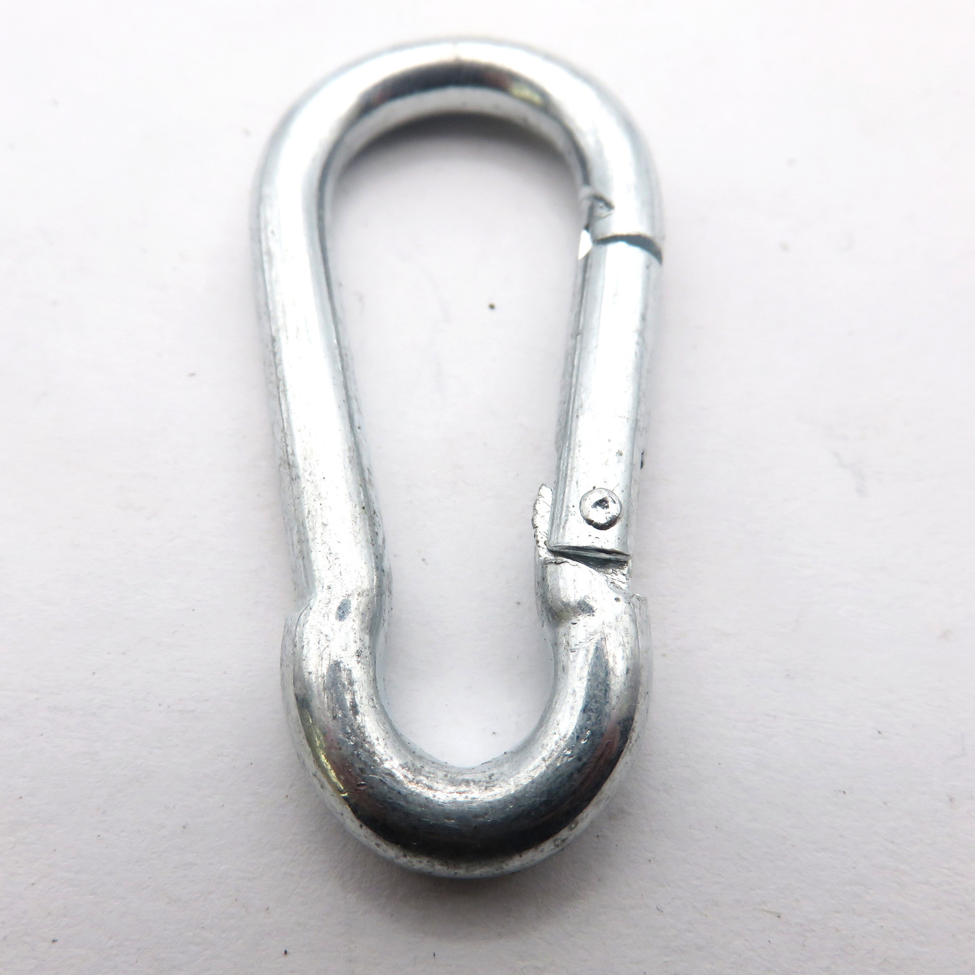 源头厂家供应不锈钢登山安全锁扣 不锈钢葫芦形挂钩 铁镀锌弹簧钩