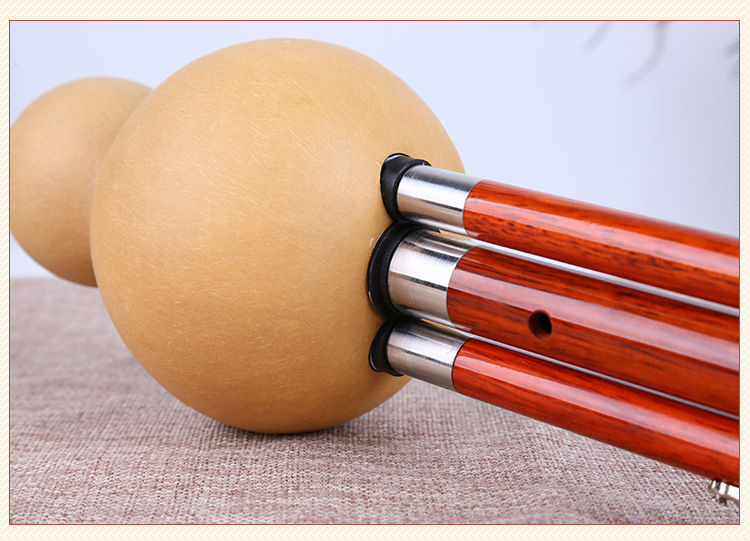 云南特色民族吹奏乐器红木九孔葫芦丝bb新款厂家直销葫芦丝现货