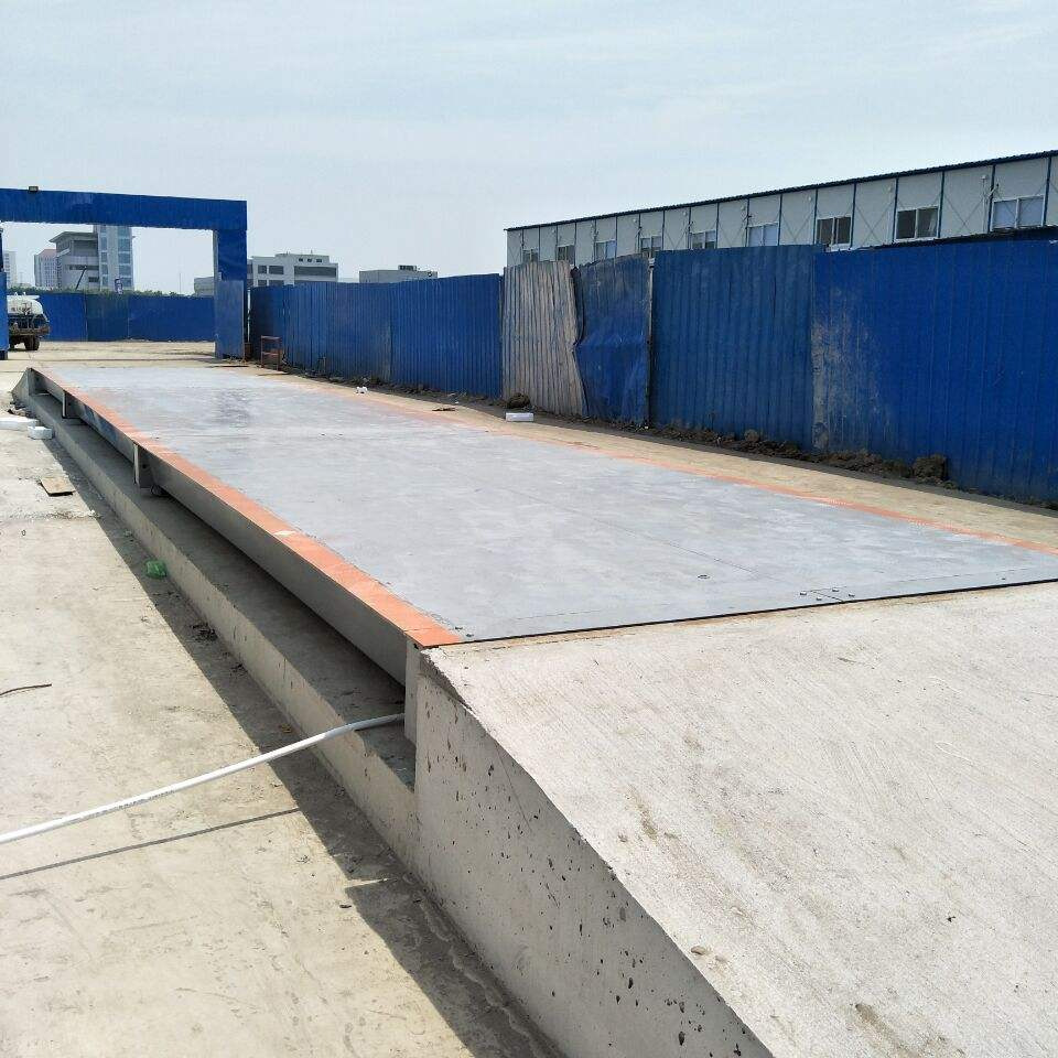 工地100t固定式电子汽车衡 矿山120吨地磅 工厂80吨电子磅秤