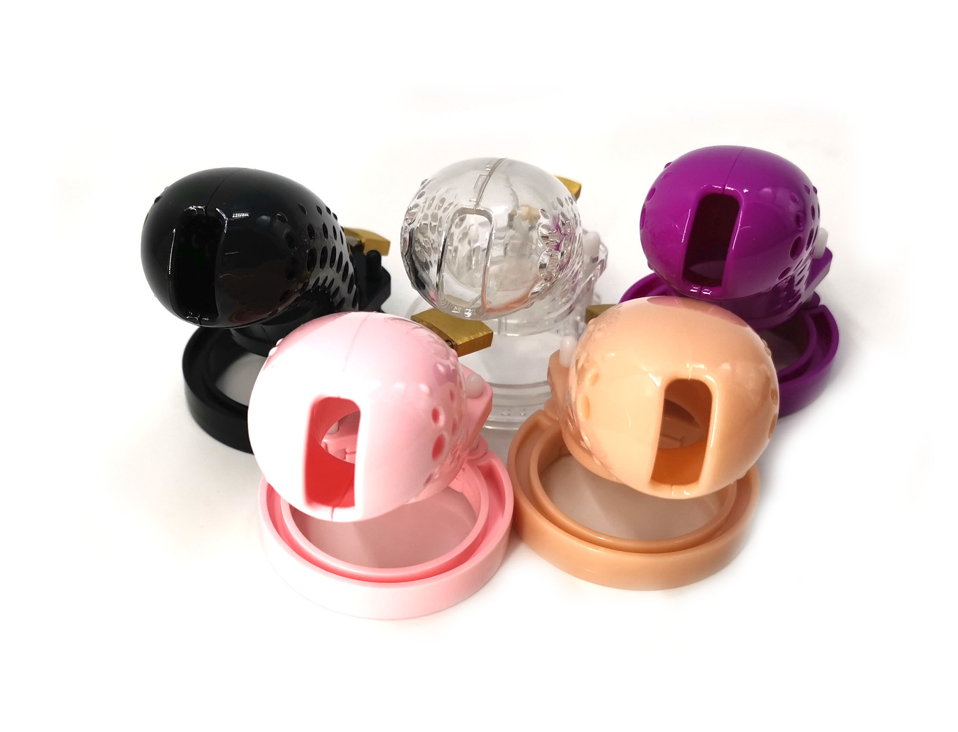 frrk塑料长款镂空禁锢jj锁阴茎锁贞操锁笼子成人情趣用品另类玩具