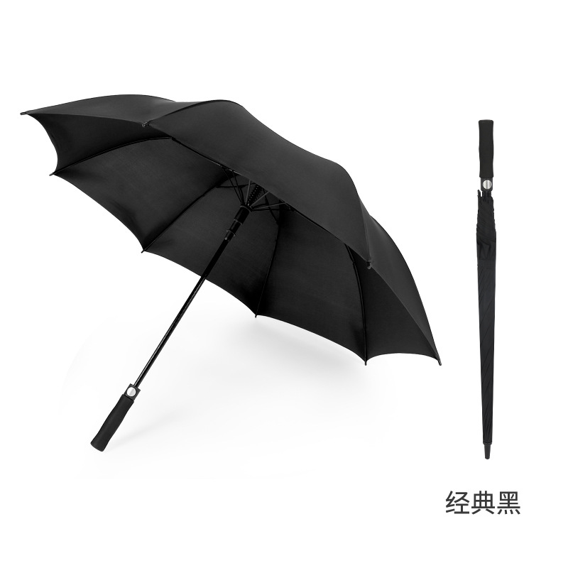 Vinyl Sun Protective Uv Protection Business Advertising Fully Automatic Three Folding Reinforced Windproof Sunny and Rainy Sun Umbrella