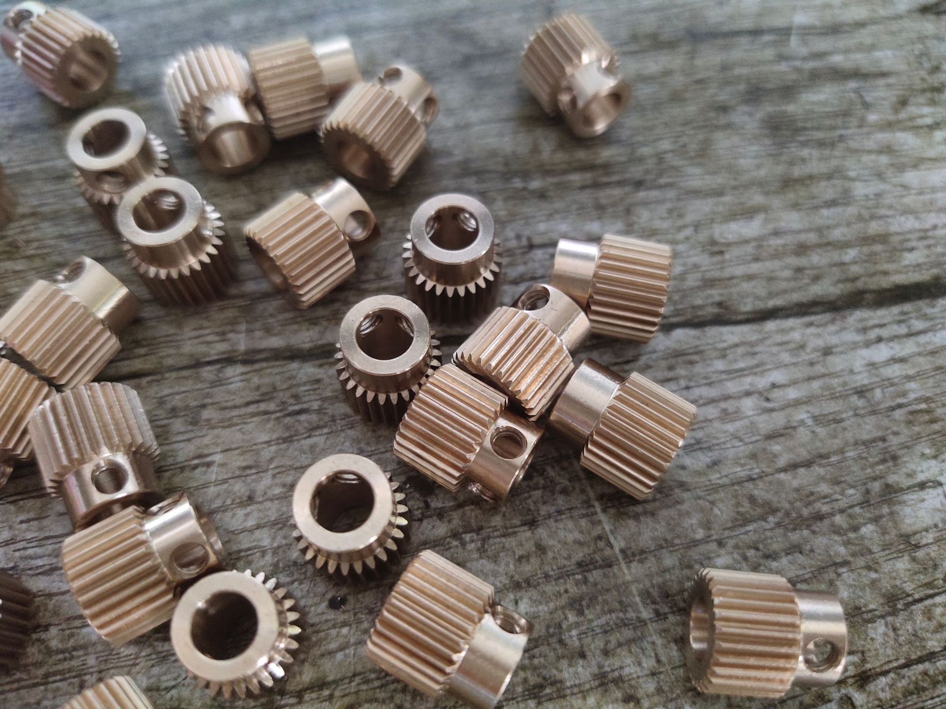 3d打印齿轮 26齿 40齿黄铜进料齿轮 mk8挤出机专用送丝挤出轮