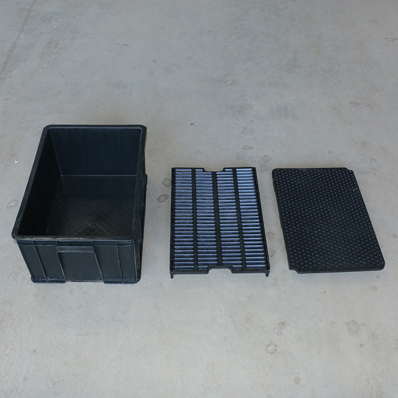 供应花生育苗箱 多规格黑色蓝色封闭育苗箱大棚基地用育苗种植箱