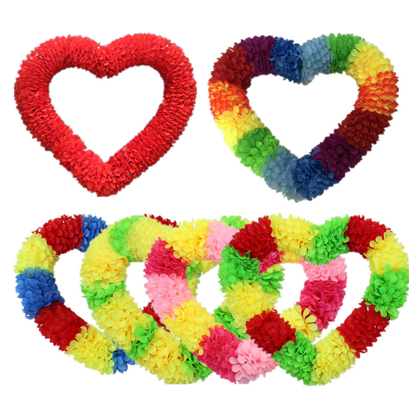 加密半圆两用花环运动会开幕式道具花环幼儿园早操器械操舞蹈花环