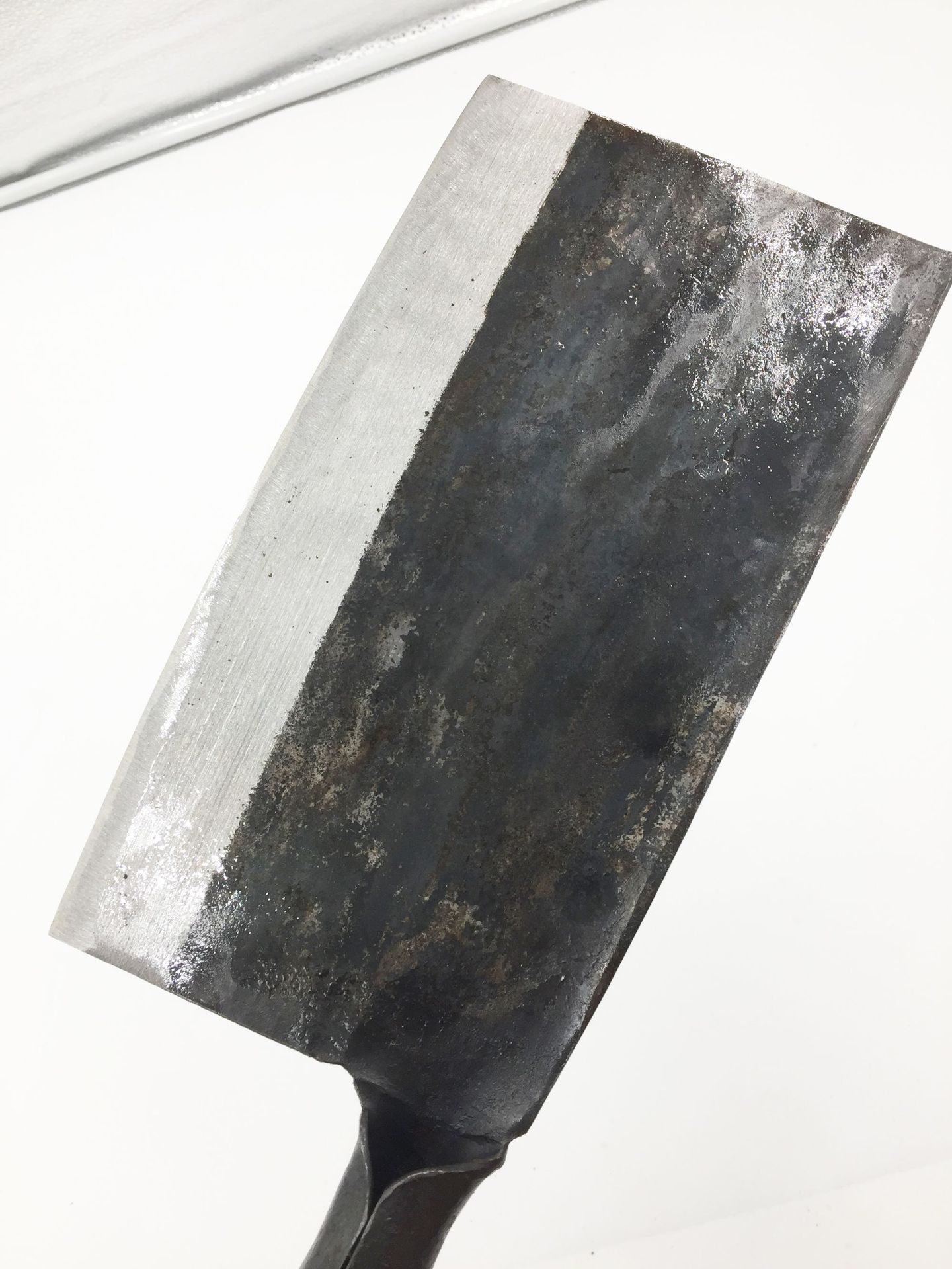 手工锻打土菜刀 厨师刀 弹簧钢宰鱼刀 杀鸡鸭专用刀 酒店饭店用刀