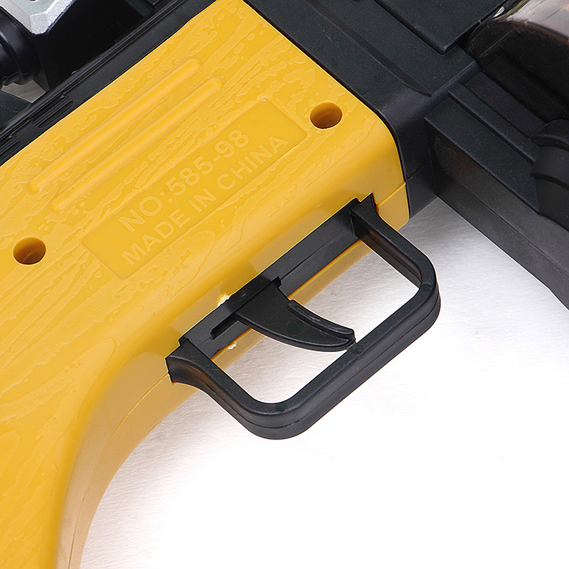 儿童电动声光音效伸缩振动 带子弹旋转清绿沉枪 男孩益智生日礼物