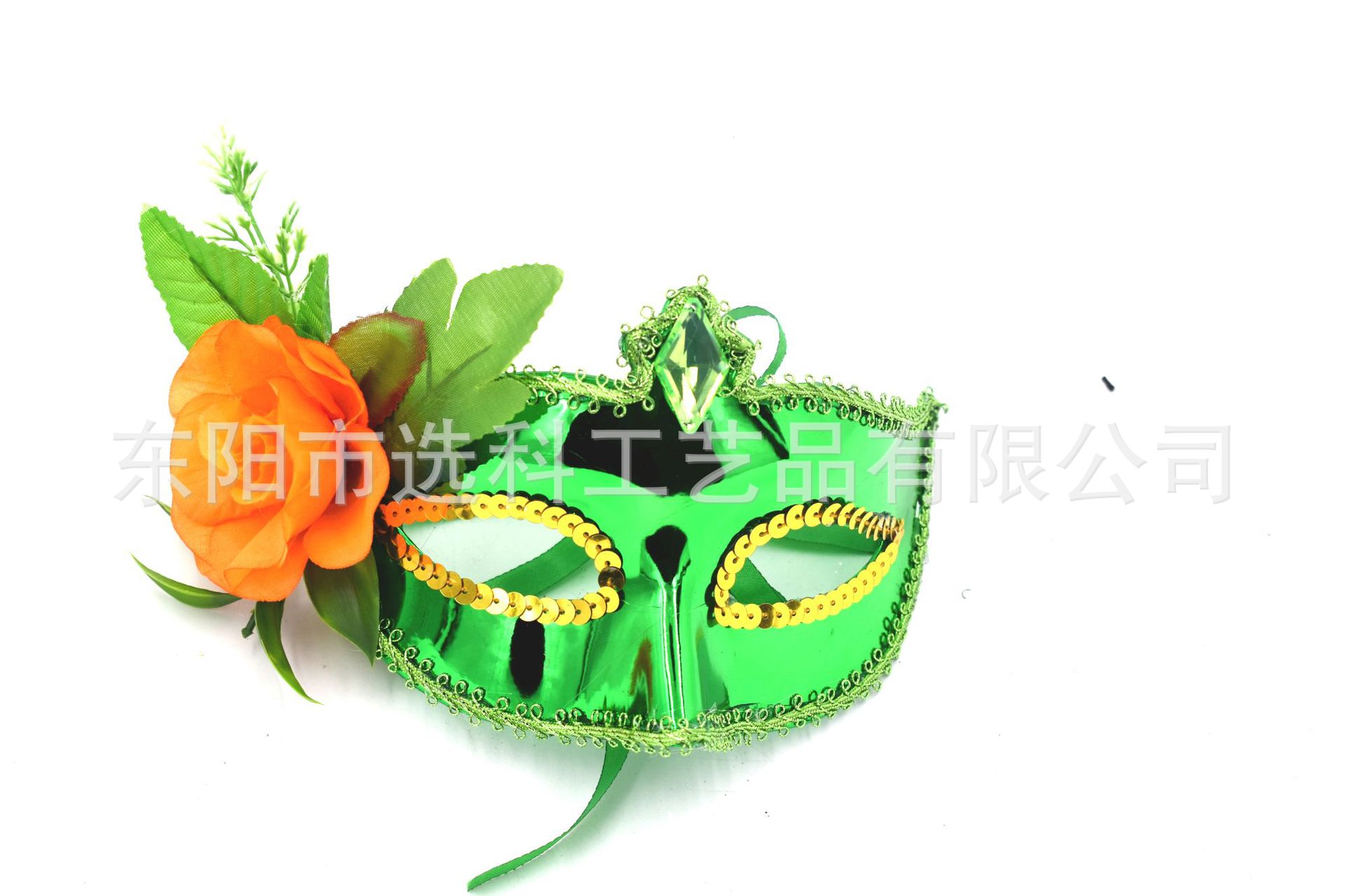 Factory Direct Sales Halloween Masquerade with Flowers Little Fairy Christmas Masquerade Party Mask