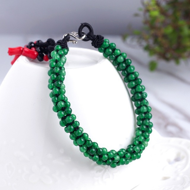 原创干青手链手工编织玉米结流苏手链时尚民族风精致个性气质手链