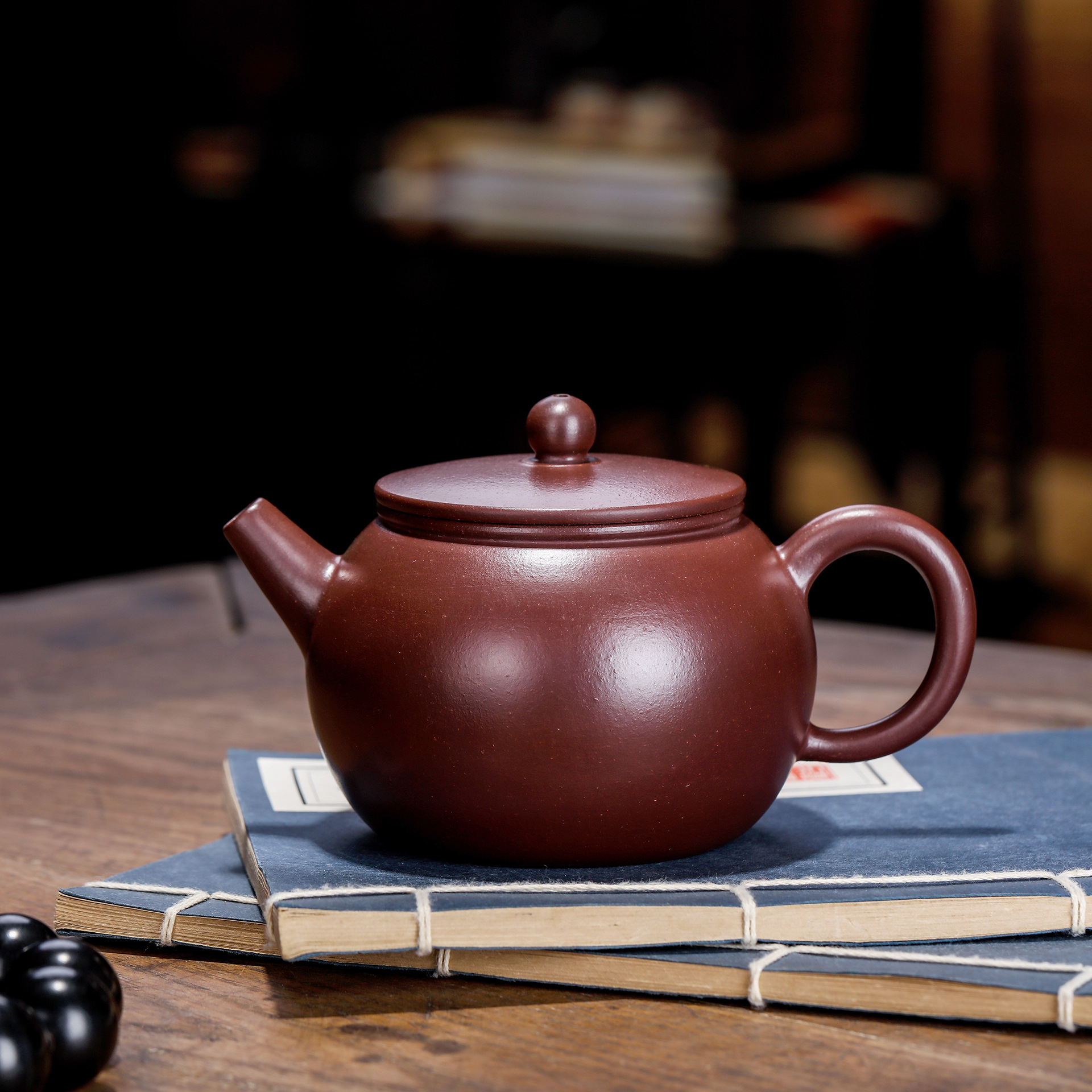 宜兴紫砂茶壶茶具名家正品全手工精品原矿优质紫朱泥巨轮壶特价