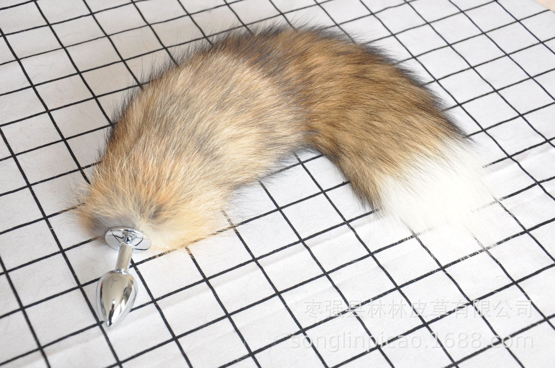 可拆卸成人情趣用品厂家直销后庭女用器具女性感狐狸尾巴金属肛