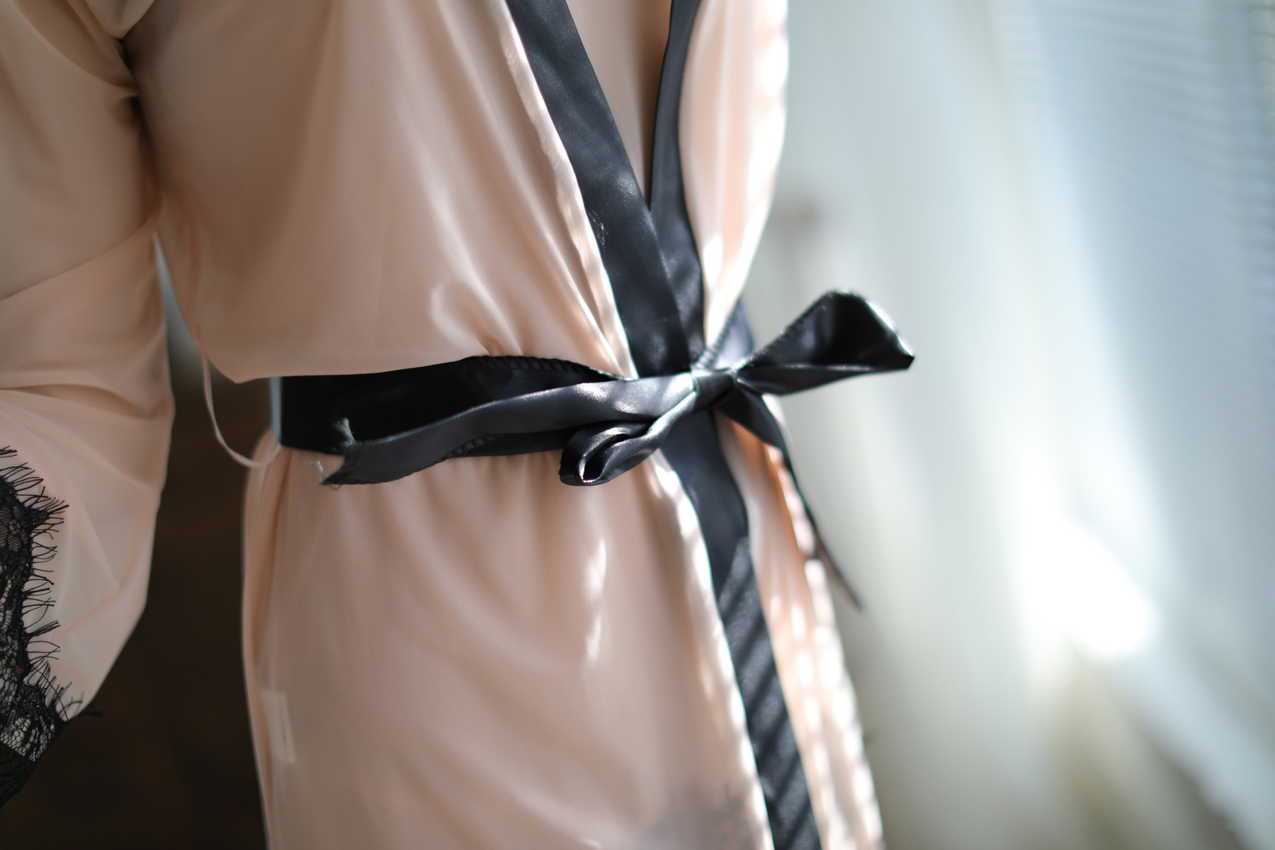 女士外贸性感透明诱惑睡衣两件套吊带短裙情趣内衣套装一件代发