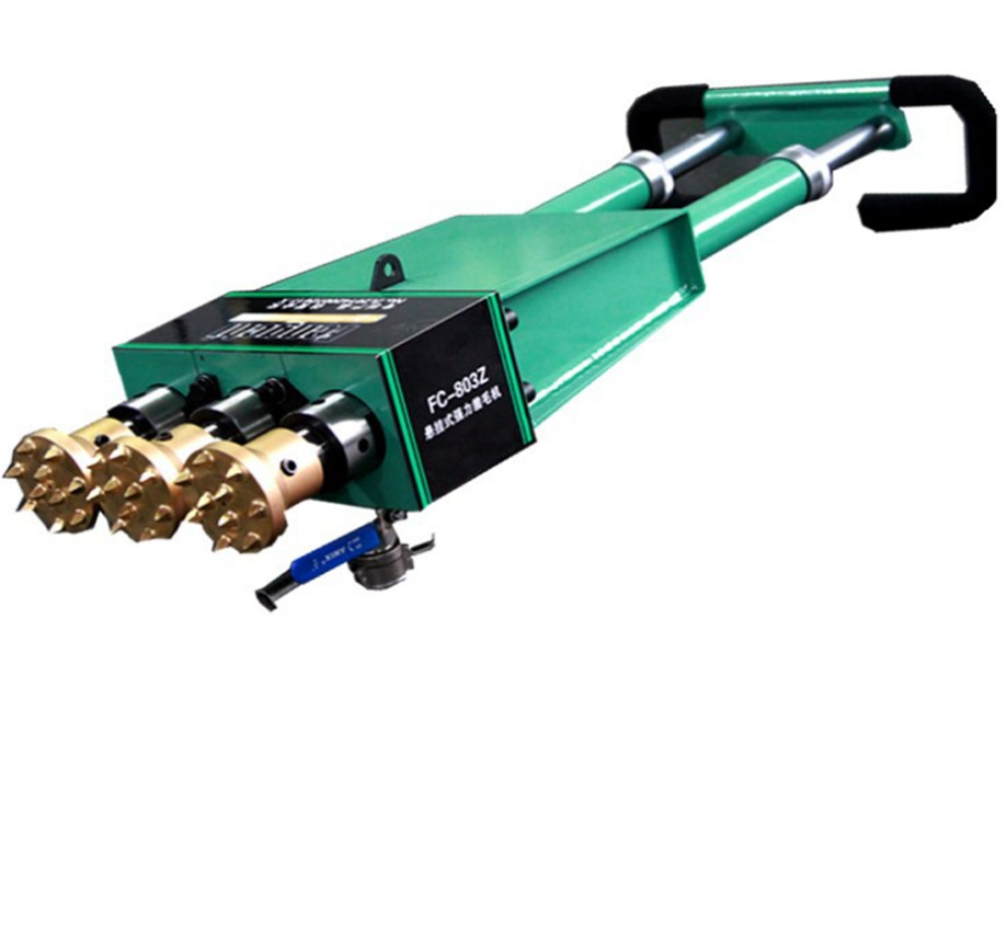 悬挂手扶式凿毛机气动混凝土单头凿毛机升级版路面桥 使用说明书