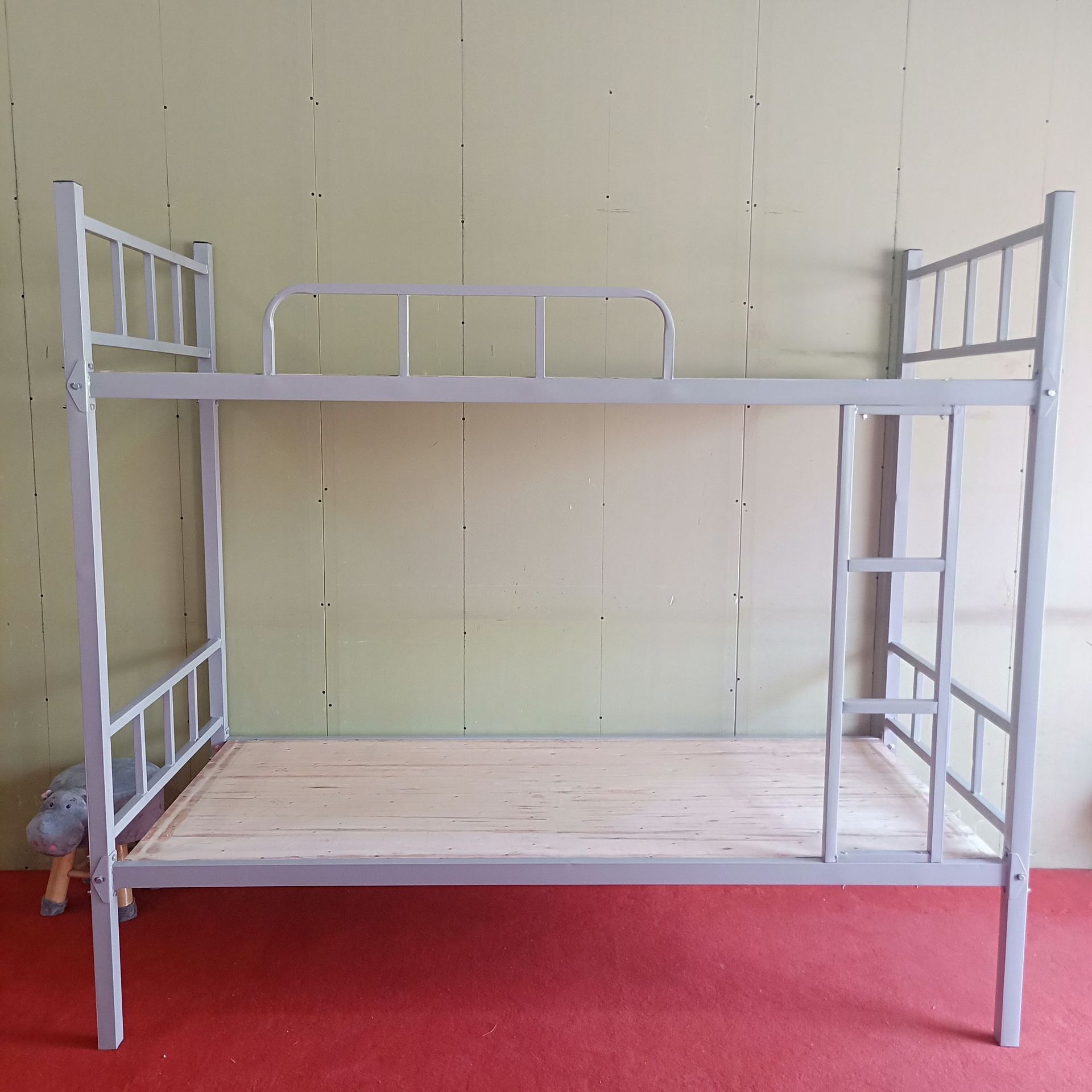 学校公寓床床学生床上下床铁架床上下铺铁床成人工厂衣橱写字桌-询价