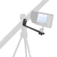 全金属摄像摇臂扩展配件 L形监视器支架1/4螺丝固定