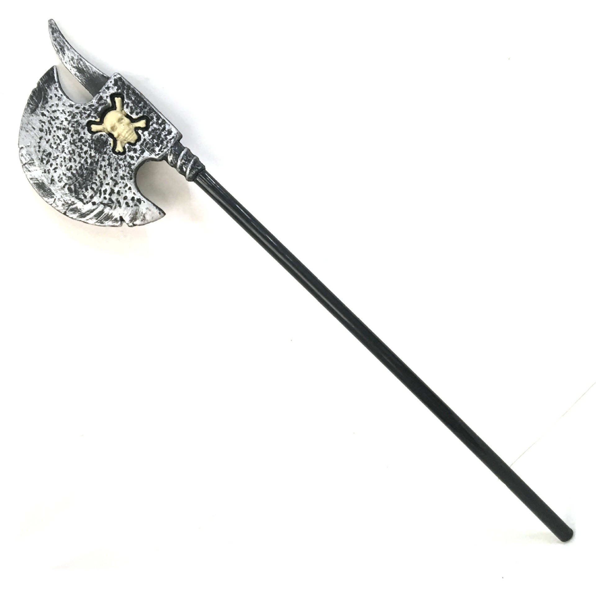 万圣节大小恶魔斧头叉三角叉子三叉戟红色牛角叉兵器道具出口品质