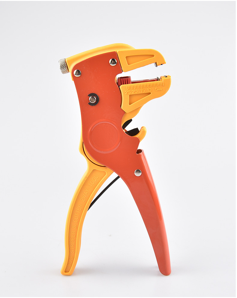 雅皓厂家生产多功能鹰嘴剥线钳 两用剥线器电工手动断线钳批发