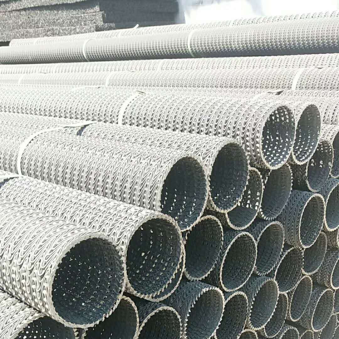 厂家供铁路公路建设用曲纹网状硬式透水管 山牙式塑料疏水管