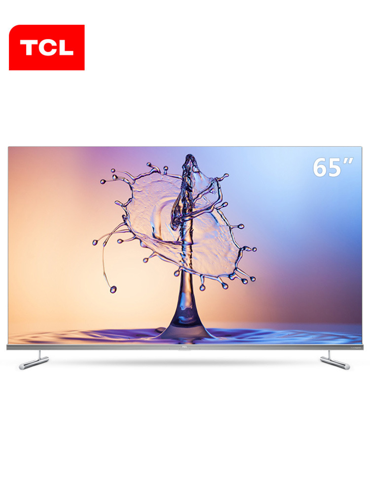 tcl电视机 55/65英寸新品4k超薄全面屏高清语音免遥控网络液晶t6m