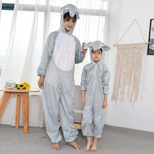 供应大象造型演出服 亲子cosplay动物表演服幼儿园儿童节舞台服