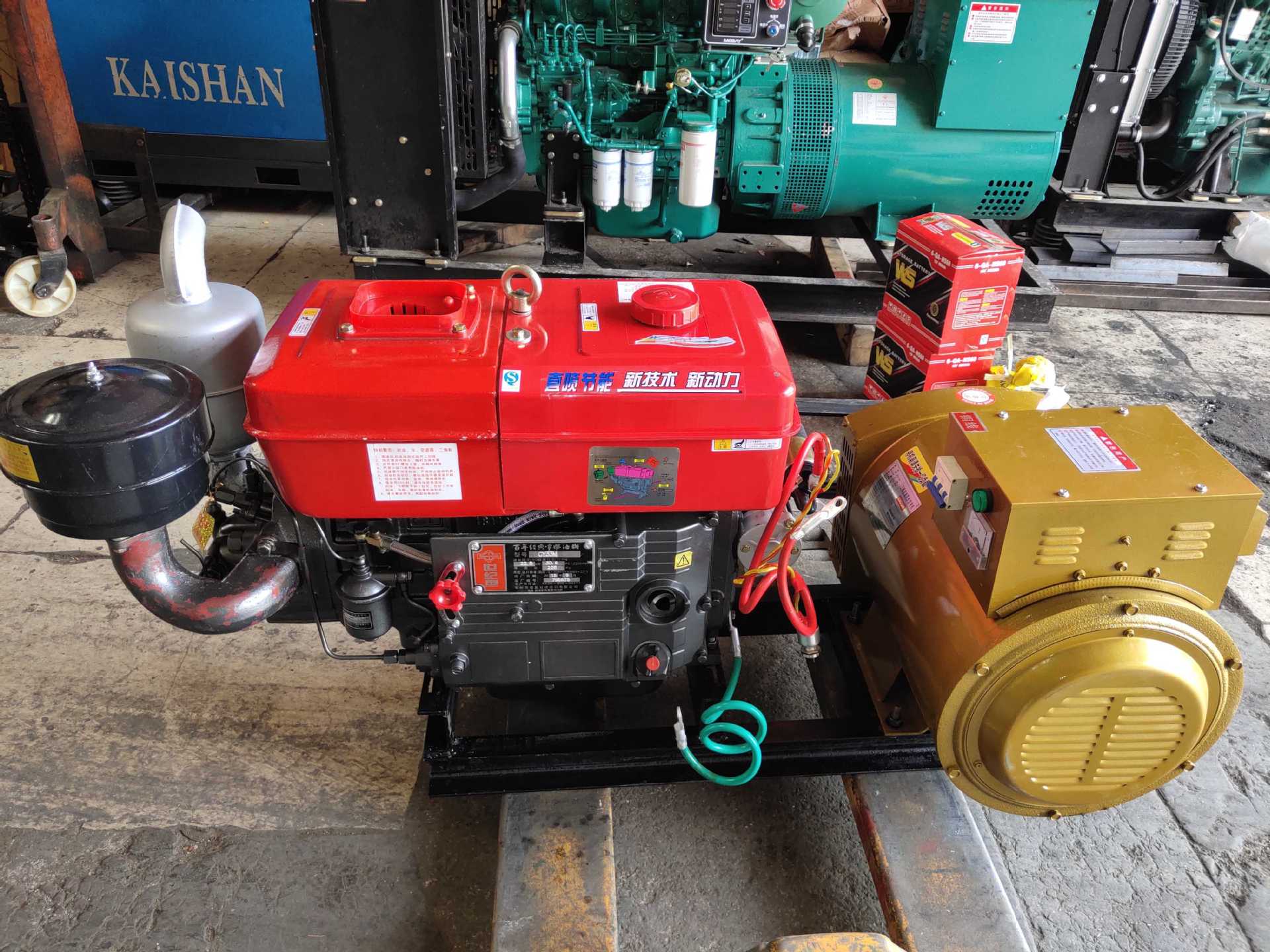 云南昆明百年常柴cy33m电启动配昆明新斯通30kw带空开柴油发电机