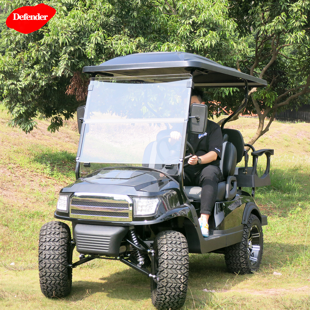 新型高尔夫球车沙滩越野四轮电动车出口标准一个集装箱18台量大优