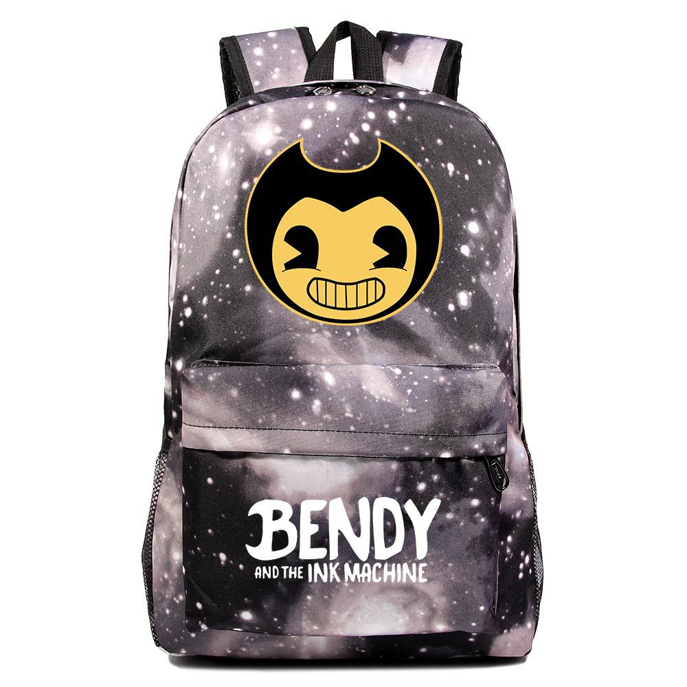 卡通热销游戏bendy班迪与油印机青少年学生书包男女休闲双肩背包