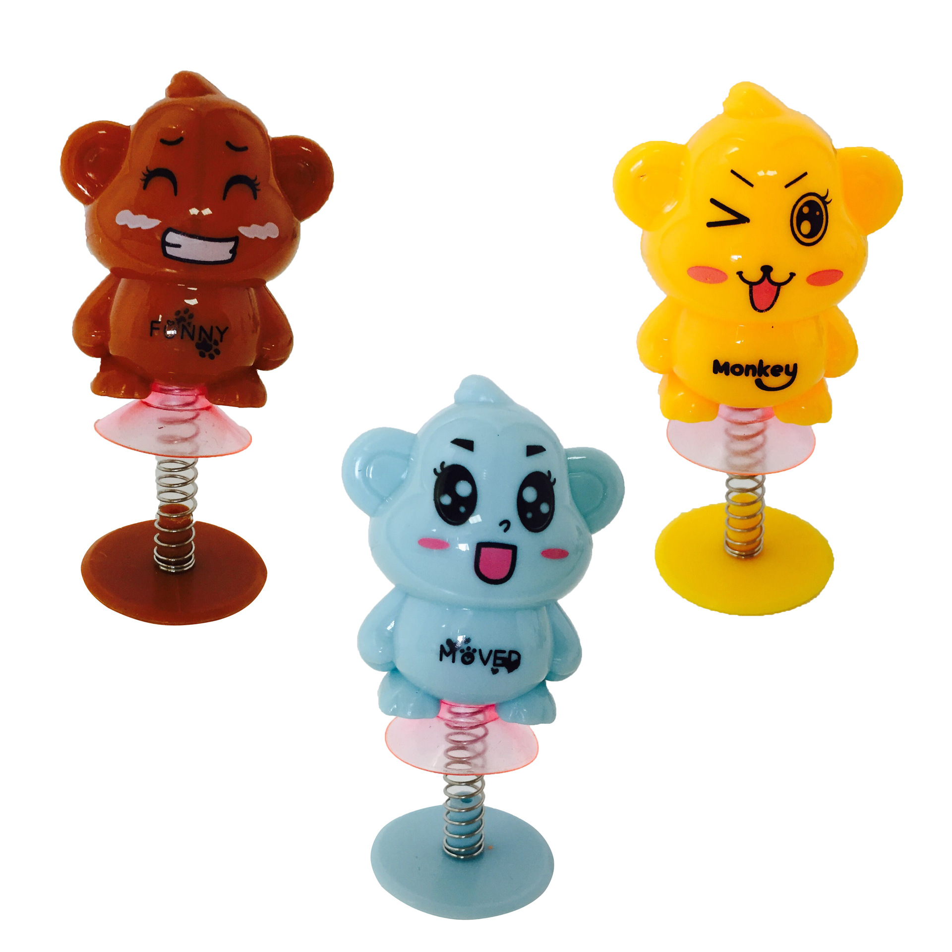 儿童弹簧玩具批发 卡通迷你弹簧小玩具 地摊热卖 贝雅迪玩具