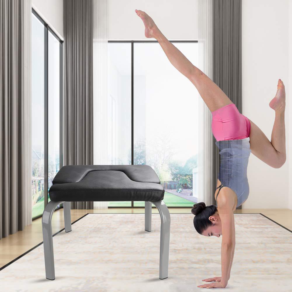 厂家直销瑜伽健身辅助倒立凳headstand bench chair
