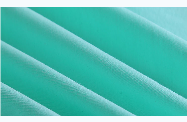 32s精梳丝光爽棉平纹布 丝光棉针织面料家居服春夏t恤休闲服布料