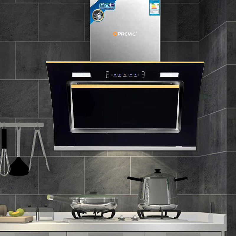 欧派双电机油烟机时代2号家用壁挂式大吸力抽油烟机侧吸式自动清洗抽