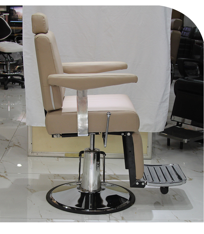 放倒剪发椅美容美发专用椅旋转升降理发椅养发椅油压椅男士刮胡椅