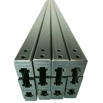 超高分子量聚乙烯链条轨道导轨加厚耐冲击滑动塑料链条导向件