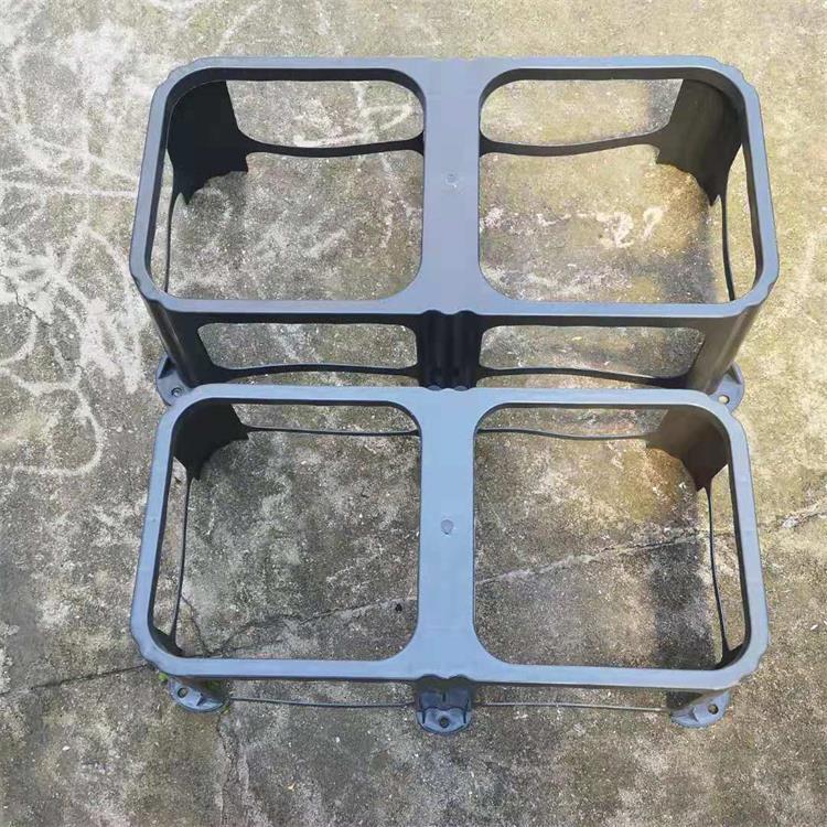 批发50升30升分类垃圾桶架小区公园固定垃圾桶塑料架子