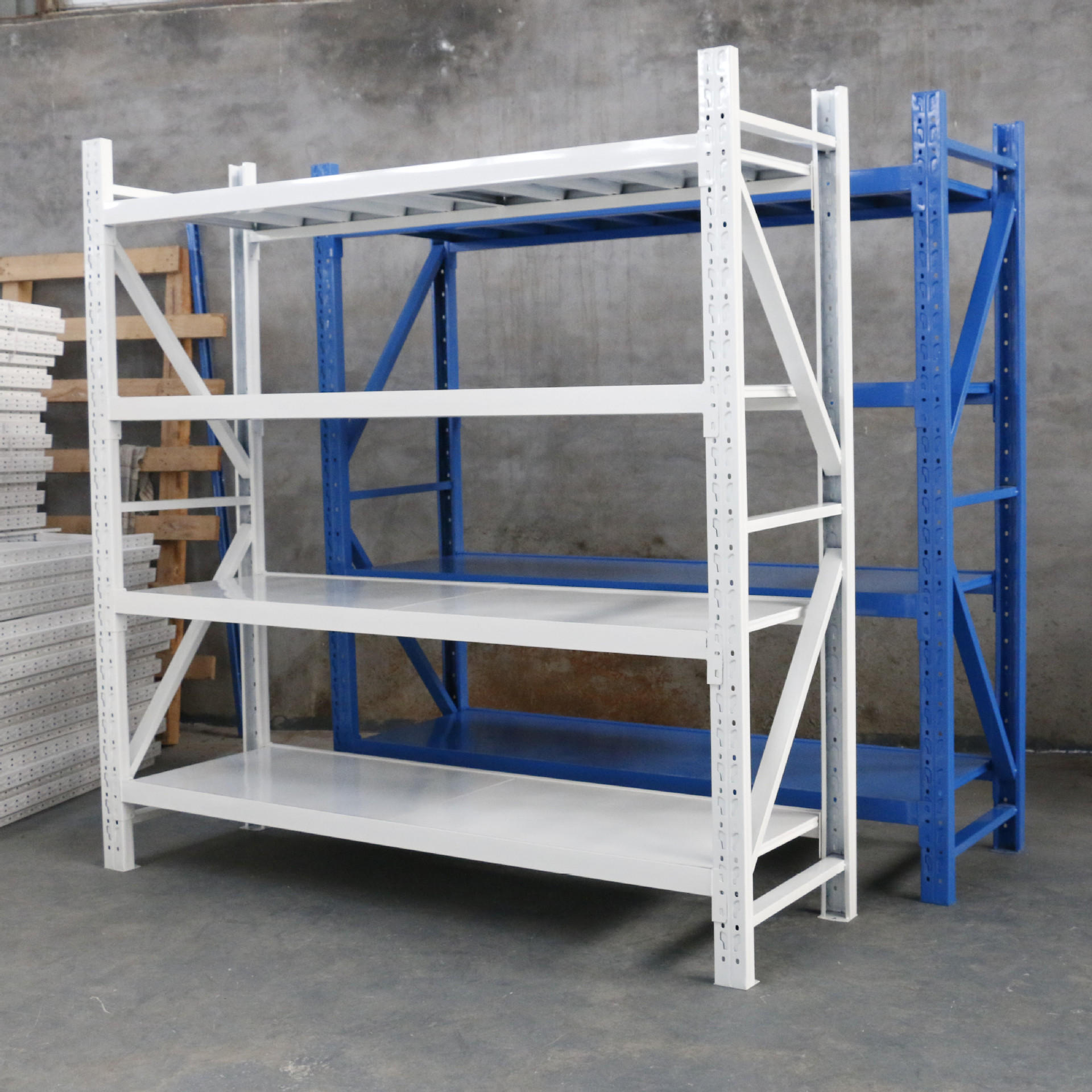 中型货架 仓库货架置物架 多层五金高承重货架库房货架储物架