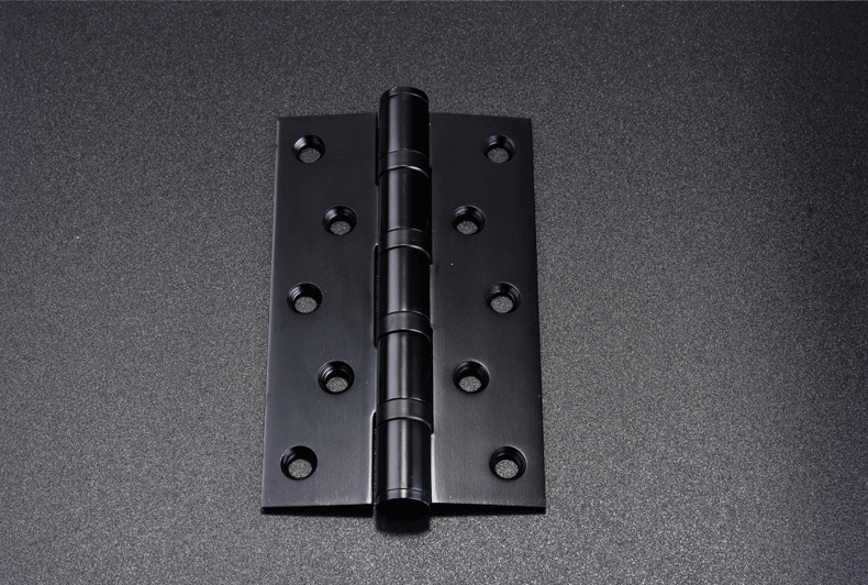 正标不锈钢合页平开5寸黑色合页静音轴承室内门铰链5*3*3