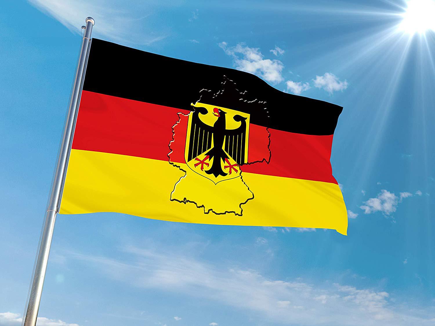 germany德国国旗 3*5ft 德意志普鲁士旗帜 亚马逊热卖爆款