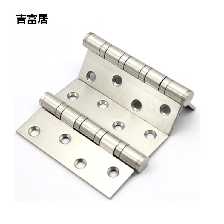 厂家供应平开铰链 不锈钢拉丝合页平开活页页加厚中山批经发现货