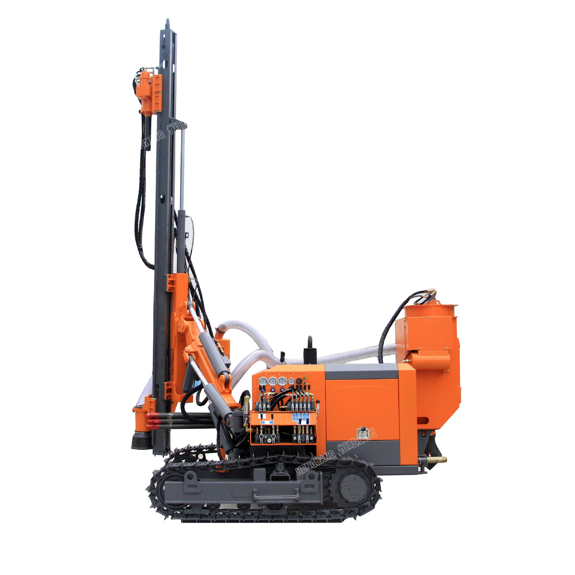 高风压矿用潜孔钻机履带潜孔钻车30米冲击凿岩工程爆破钻孔设备