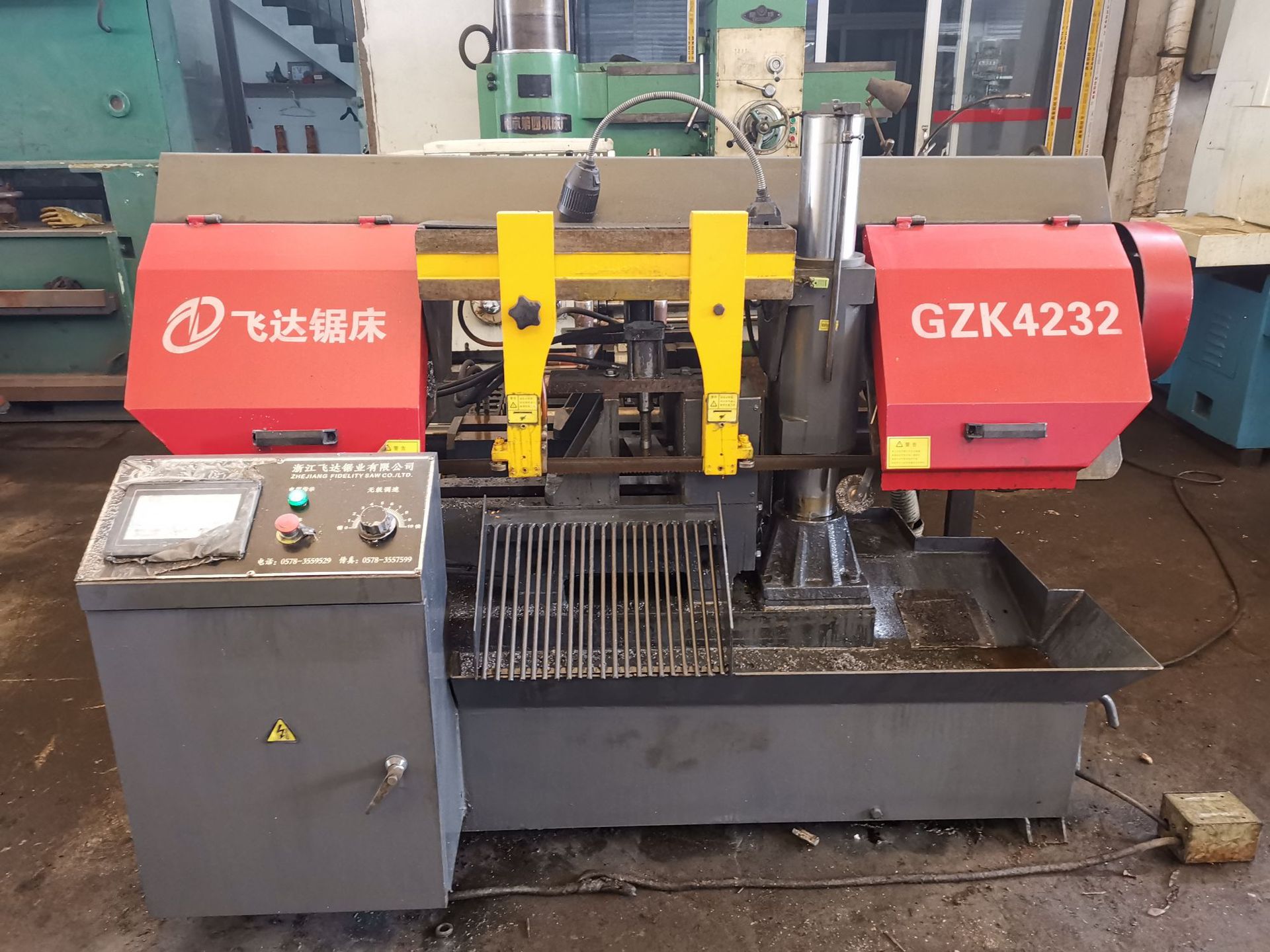 二手金属带锯床