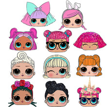 外贸儿童面具女童万圣节演出面具cosplay娃娃卡通面具厂家供货33