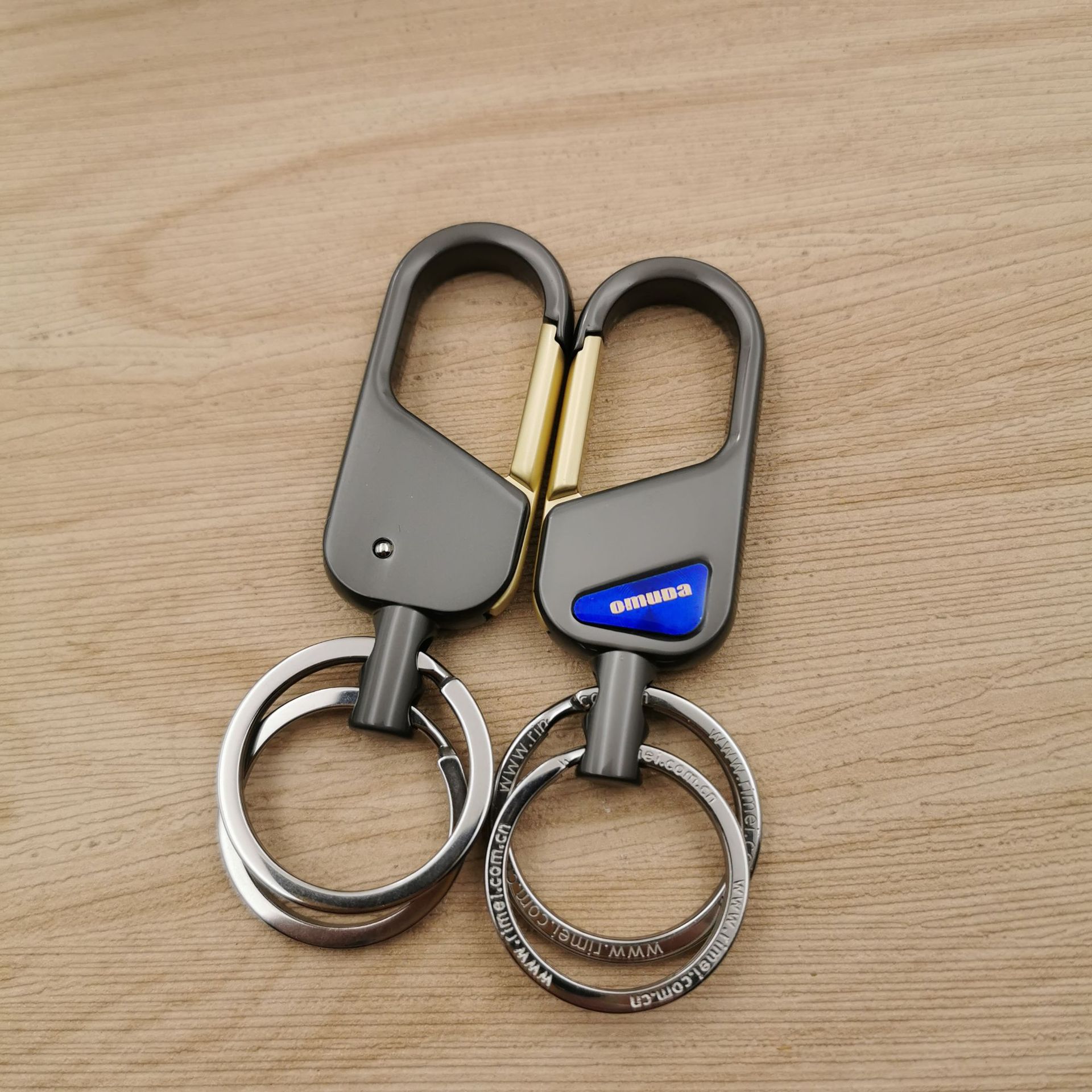 欧美达8014钥匙扣 部分地区包邮 精美小礼品汽车钥匙扣 一盒12个